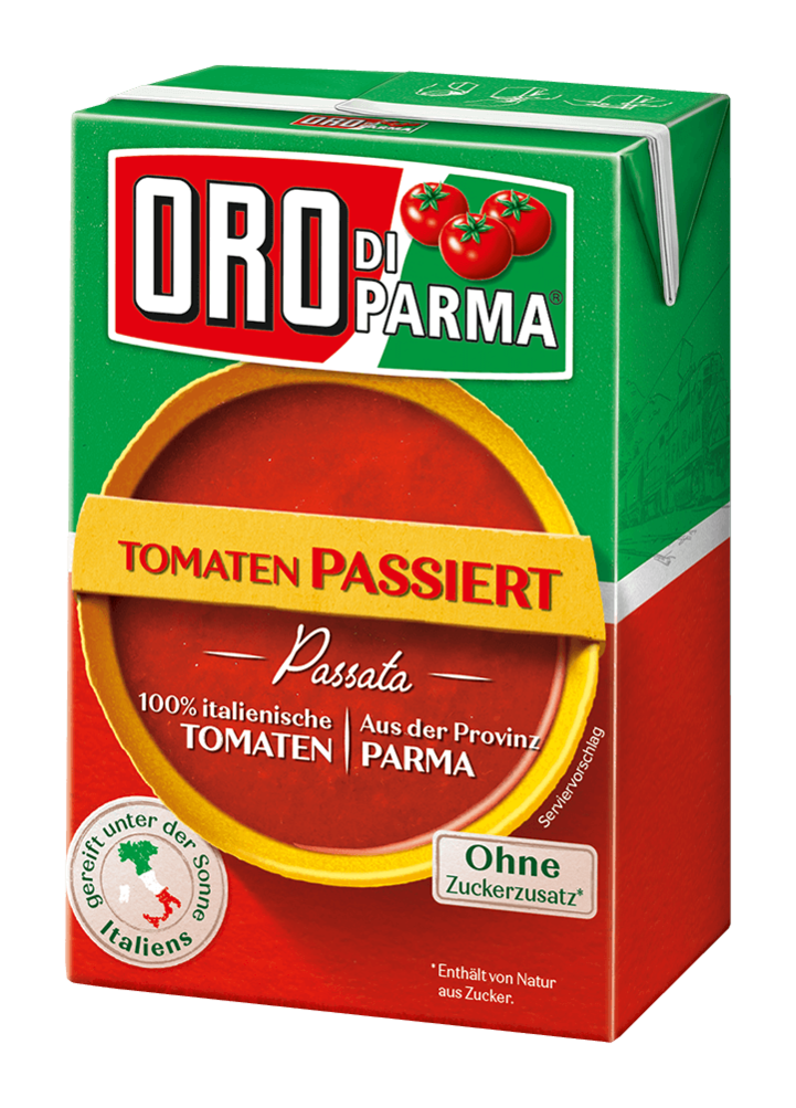 Passierte Tomaten von ORO di Parma im 400g Combibloc