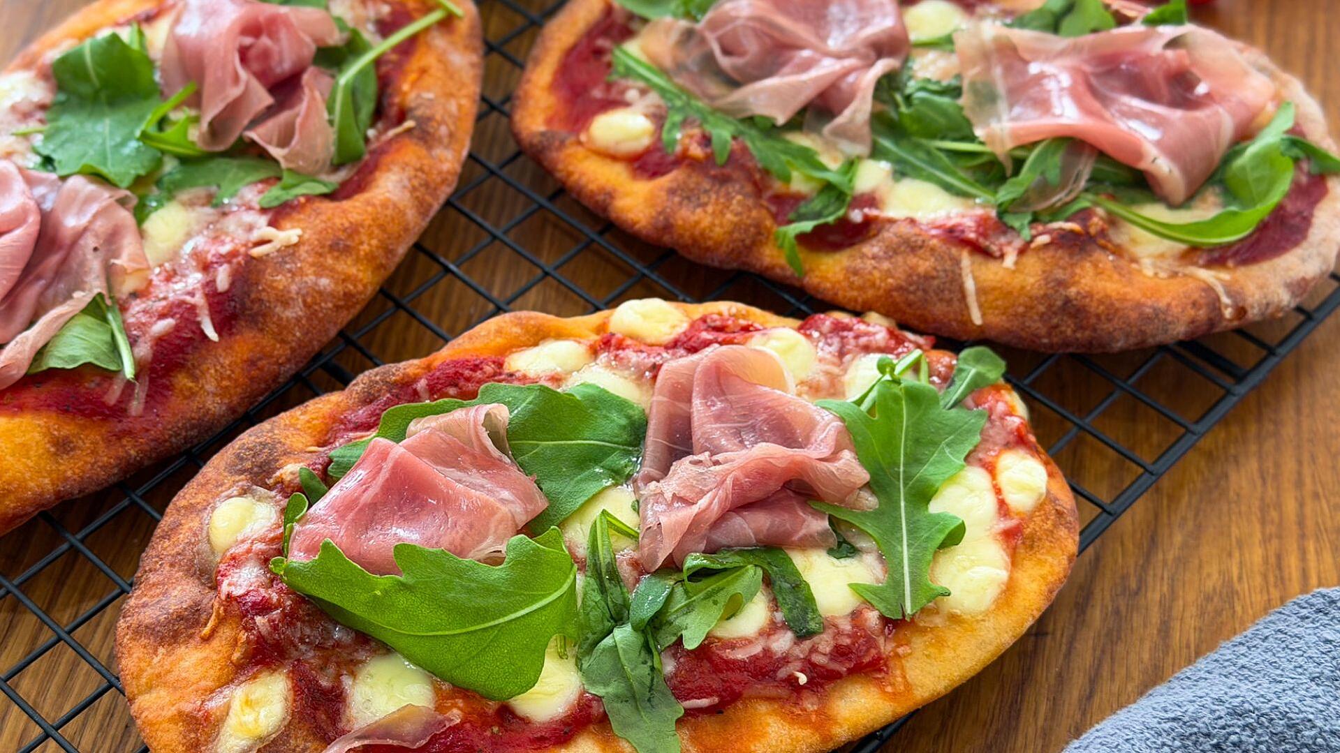 High Protein Pizza aus dem Airfryer