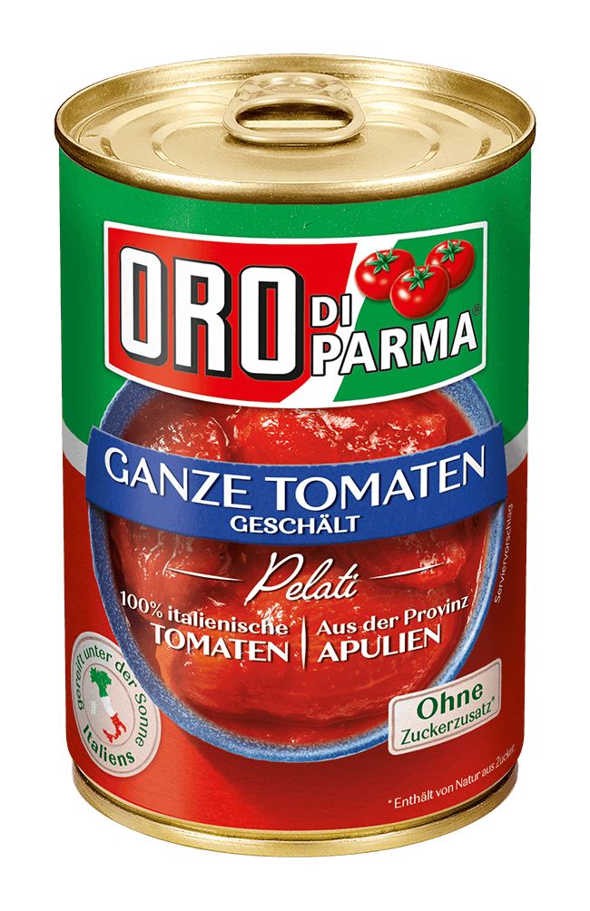Ganze geschälte Tomaten von ORO d´Italia 425ml