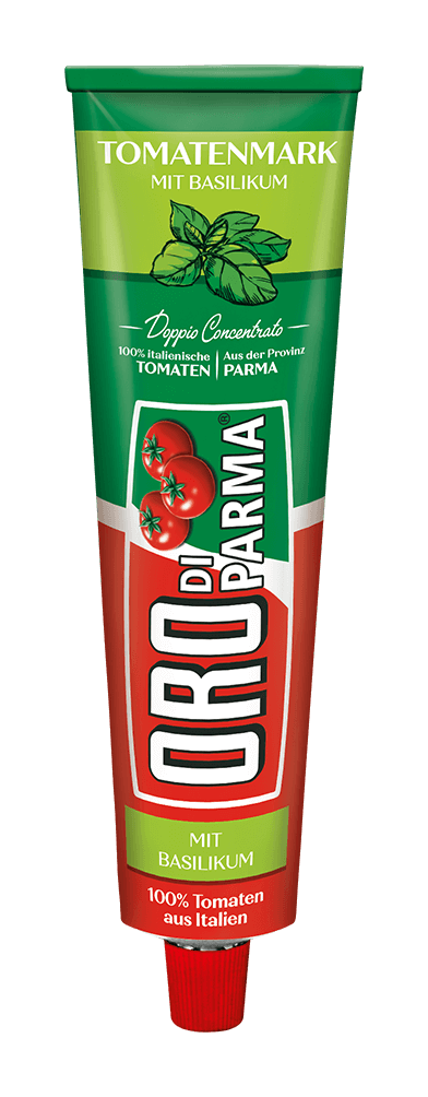 Tomato paste with basil